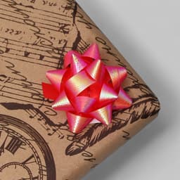 Подарочный Бант - звезда №5, для упаковки подарков, набор 50 шт., МИКС