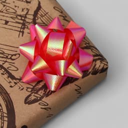 Подарочный Бант - звезда №5, 50 шт., для упаковки подарков, МИКС