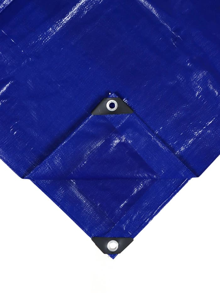 Тент защитный, 3×2 м, плотность 180 г/м², УФ, люверсы шаг 1 м, синий