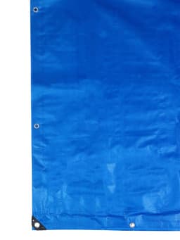 Тент защитный, 5×3 м, плотность 180 г/м², УФ, люверсы шаг 1 м, синий