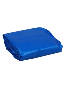 Тент защитный, 5×3 м, плотность 180 г/м², УФ, люверсы шаг 1 м, синий