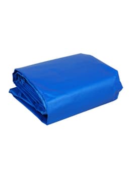 Тент защитный, 6×4 м, плотность 180 г/м², УФ, люверсы шаг 1 м, синий