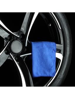 Тряпка для мытья автомобиля, Grand Caratt, микрофибра 20×30 см, синяя