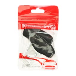 Заглушка ремня безопасности TORSO, металл, набор 2 шт.