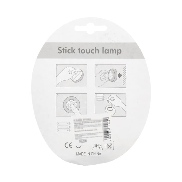 Светильник светодиодный в автомобиль, 3 LED, хром