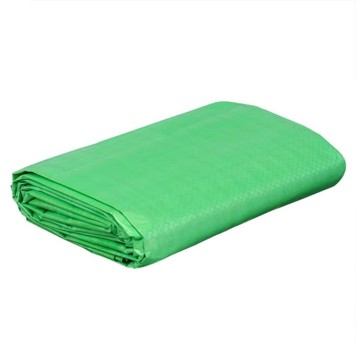 Тент защитный, 5×3 м, плотность 90 г/м², УФ, люверсы шаг 1 м, зелёный