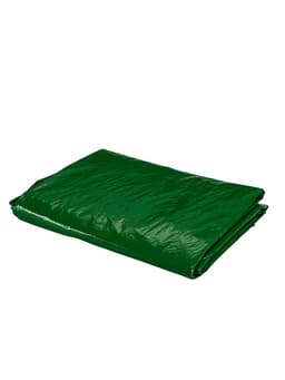 Тент защитный, 5×3 м, плотность 90 г/м², УФ, люверсы шаг 1 м, зелёный