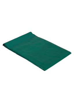 Тент защитный, 4×3 м, плотность 120 г/м², УФ, люверсы шаг 1 м, зелёный/серебристый