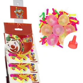 Водяные бомбочки на стрип-ленте 2", 100 шт., с насадкой для воды, МИКС