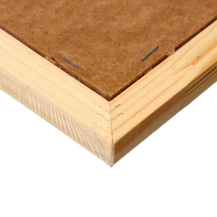 Доска пробковая А3, Calligrata LINE, 30×45 см, в деревянной раме