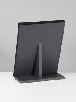 Подставка под кольца QF, 50 мест, флок, чёрная, 20×9.7×24 см