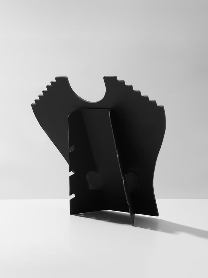 Бюст для украшений QF, 23×7×24 см, h=24 см, чёрный