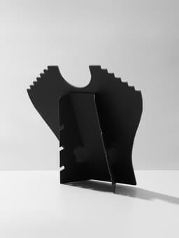 Бюст для украшений QF, 23×7×24 см, h=24 см, чёрный