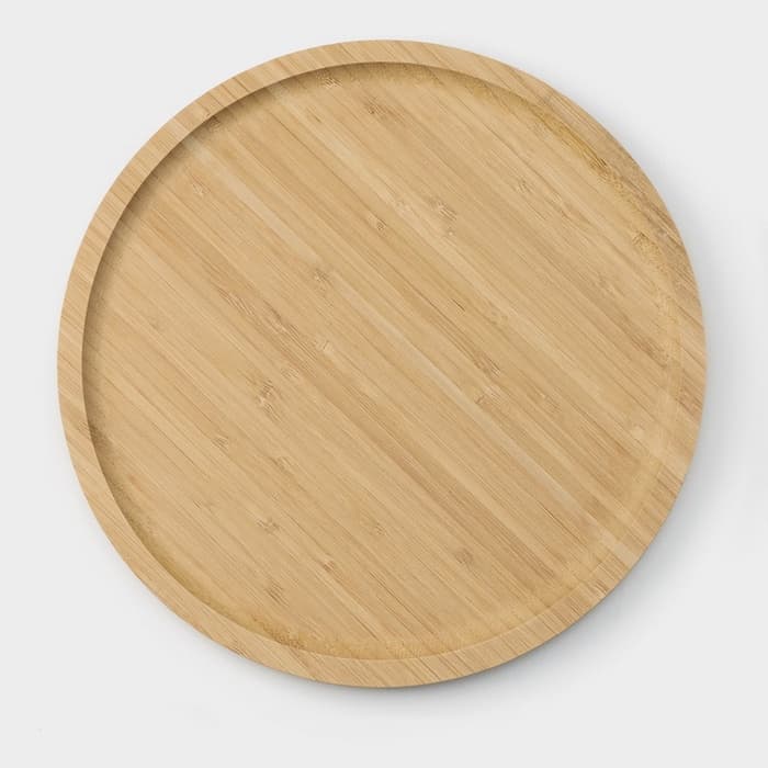 Блюдо для подачи Доляна Striata, d=20 см, бамбук