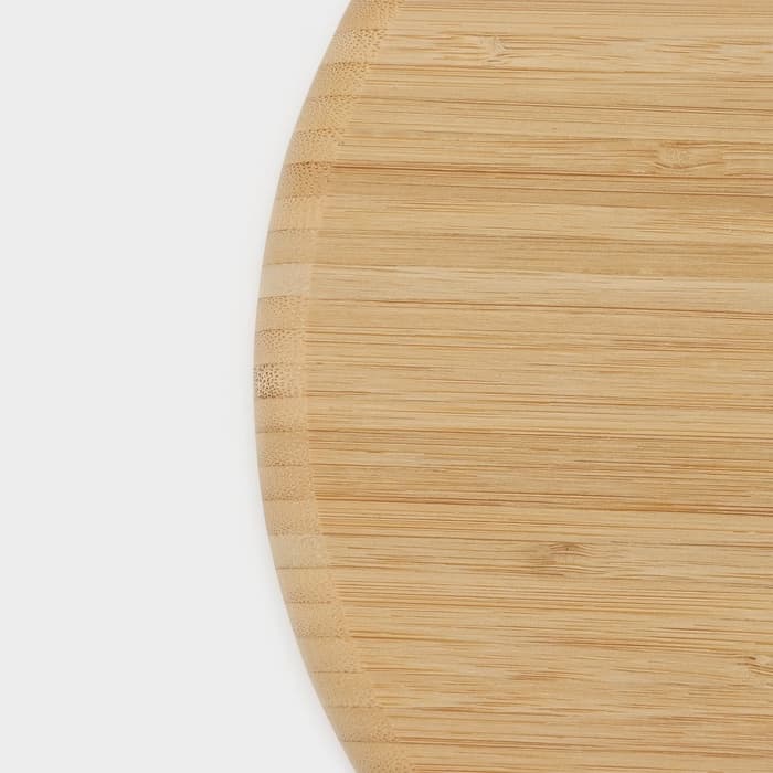 Блюдо для подачи Доляна Striata, d=20 см, бамбук