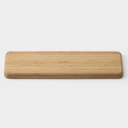 Менажница Striata, 4 секции, 33×9.5 см, бамбук, бежевая