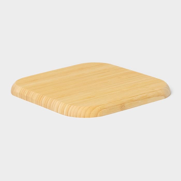 Менажница BellaTenero Striata, 4 секции, бамбук, 20×20×1.5 см