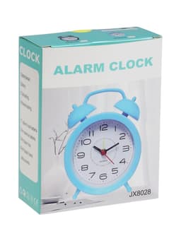 Часы - будильник настольные «Смайл», дискретный ход, 9×12 см, 1хАА, жёлтые