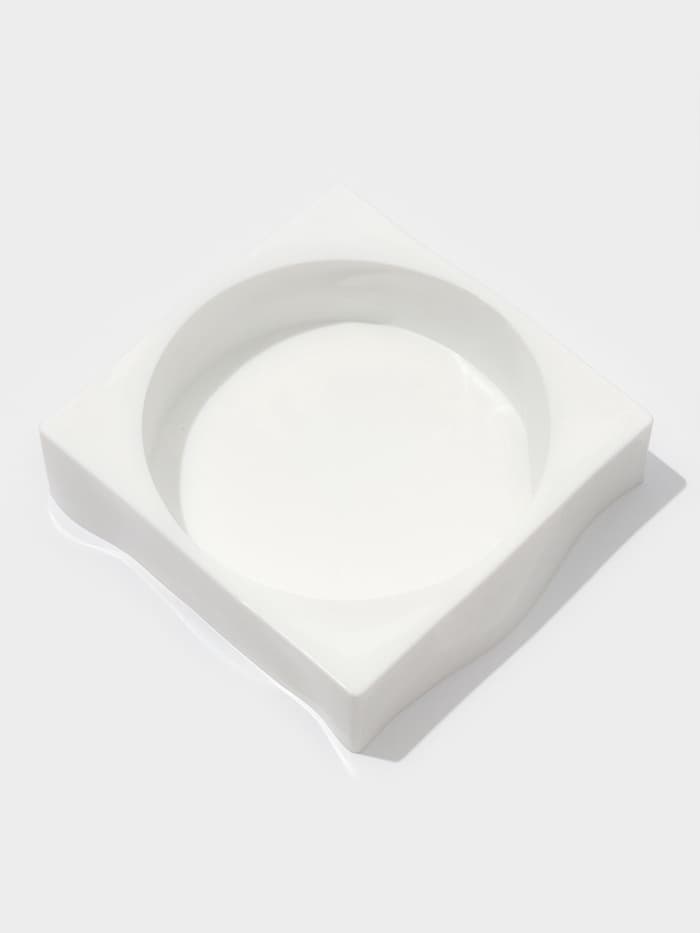 Форма для муссовых десертов и выпечки Доляна «Круг», силикон, 18×5 см, белая