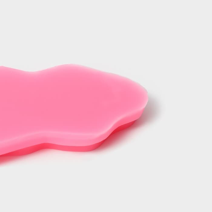 Молд для заливки Доляна «Ангелы», силикон, 3 ячейки, 16×5.5×1 см, розовый