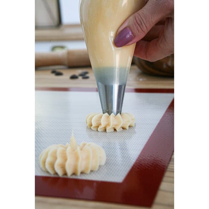 Коврик для выпечки армированный Доляна, силикон, 42×29.5 см