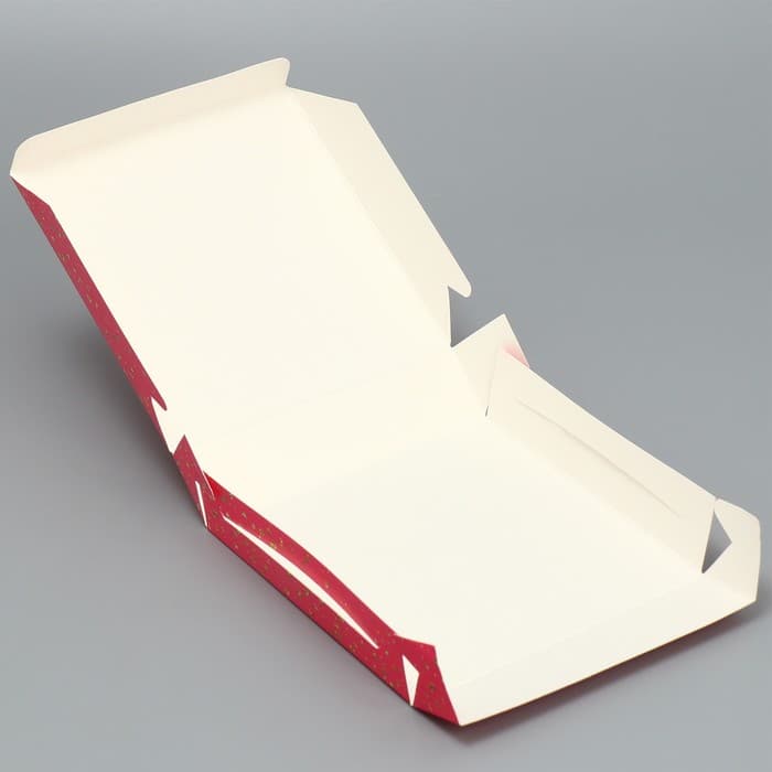 Кондитерская упаковка, коробка «Маленький повод для радости», 14×14×3.5 см