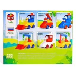 Конструктор пластиковый «Мой город», 253 детали