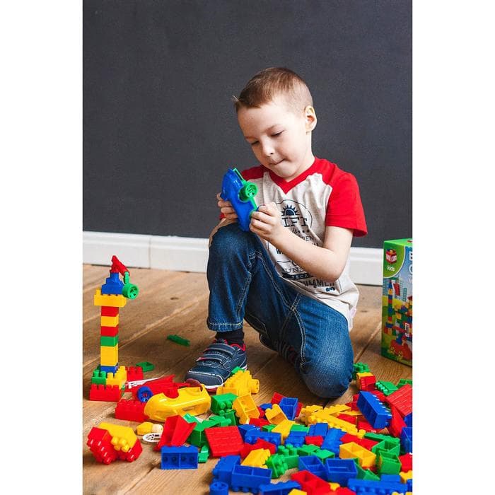 Конструктор пластиковый «Мой город», 253 детали