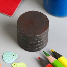 Магнит технический ферритовый (магнитит на обе стороны), 30×5 мм