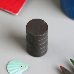 Магнит технический ферритовый (магнитит на обе стороны), 15×5 мм