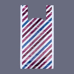 Пакет «Параллели», полиэтиленовый, майка, 30×60 см, 22 мкм