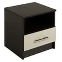 Тумба прикроватная напольная «ЭКО», 400×375×468 мм, цвет цвет венге/лоредо