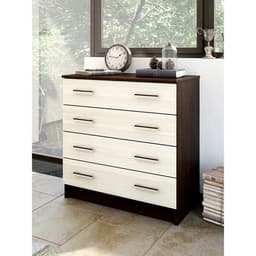 Комод для хранения «Эра. К800», 4 ящика, 800×440×830 мм, цвет венге/лоредо