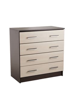 Комод для хранения «Эра. К800», 4 ящика, 800×440×830 мм, цвет венге/лоредо