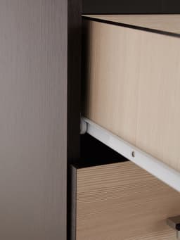 Комод для хранения «Эра. К800», 4 ящика, 800×440×830 мм, цвет венге/лоредо