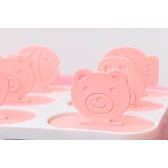 Форма для мороженого Доляна «Нега», 6 ячеек, пластик, МИКС