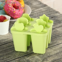 Форма для мороженого Доляна «Нега», 6 ячеек, пластик, МИКС