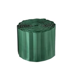 Лента бордюрная, 10 см × 9 м, толщина 0.6 мм, пластиковая, зелёная, Greengo