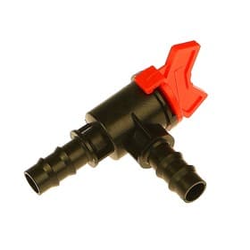Клапан регулирующий, L-образный, 1/2" (12 мм) — 1/2" (12 мм), pp-пластик, Greengo