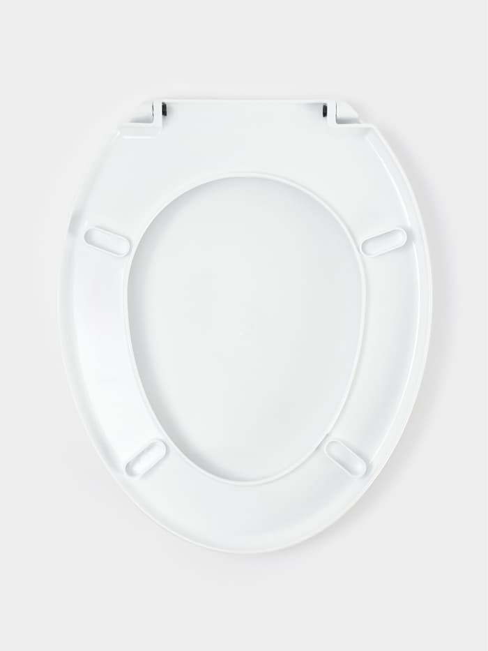 Сиденье для унитаза с крышкой «Декор. Сакура», 44.5×37 см, белое