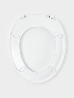 Сиденье для унитаза с крышкой «Декор. Сакура», 44.5×37 см, белое