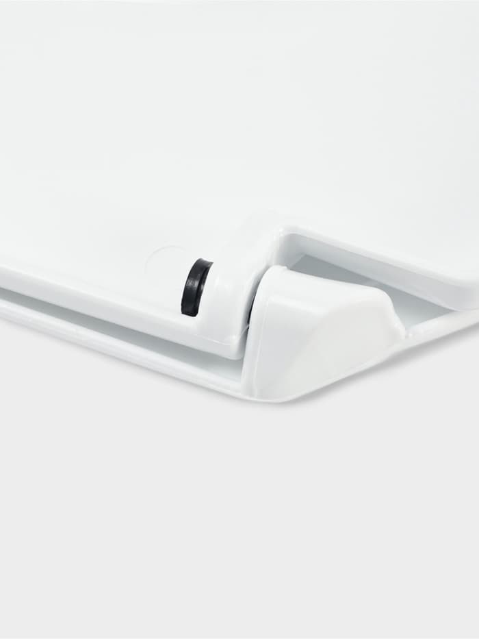 Сиденье для унитаза с крышкой «Декор. Сакура», 44.5×37 см, белое