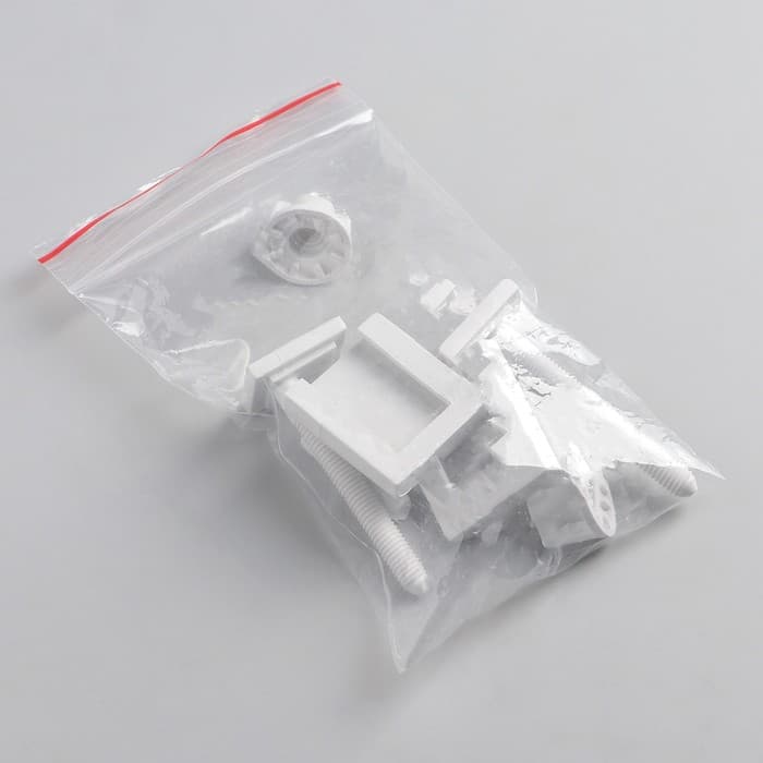 Сиденье для унитаза с крышкой «Декор. Сакура», 44.5×37 см, белое