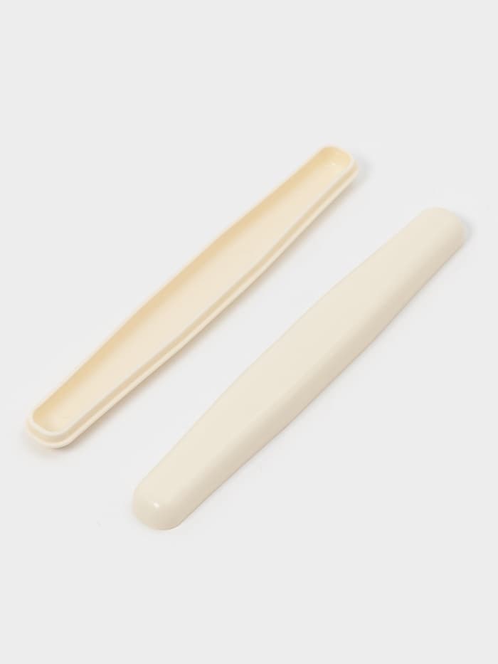 Футляр для зубной щётки, 21 см, молочный