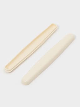 Футляр для зубной щётки, 21 см, молочный