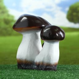 Садовая фигура из гипса «Грибы-боровики», 25×23×23 см