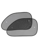 Шторки солнцезащитные на присосках TORSO, 36×65 см, набор 2 шт.