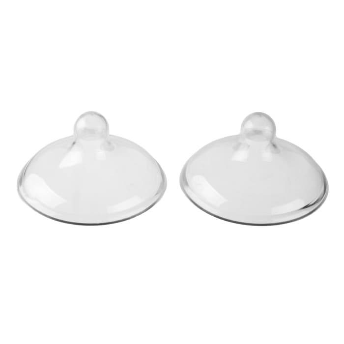 Накладки на грудь для кормления M&B, силиконовые, набор 2 шт., в контейнере