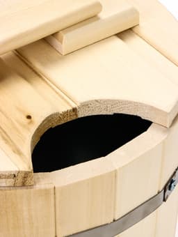 Запарник - ведро для бани и сауны, 7 л, липа, оцинкованная вставка, с крышкой, «Добропаровъ»