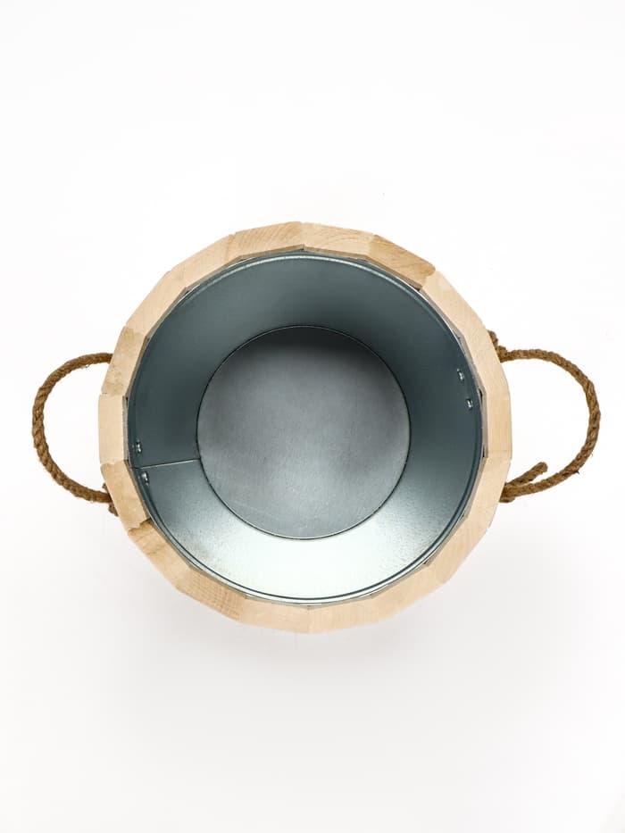 Запарник - ведро для бани и сауны, 7 л, липа, оцинкованная вставка, с крышкой, «Добропаровъ»